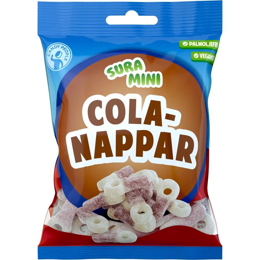 Candy People Sour Mini Pacifiers Keys 70g 18ct (Sweden)