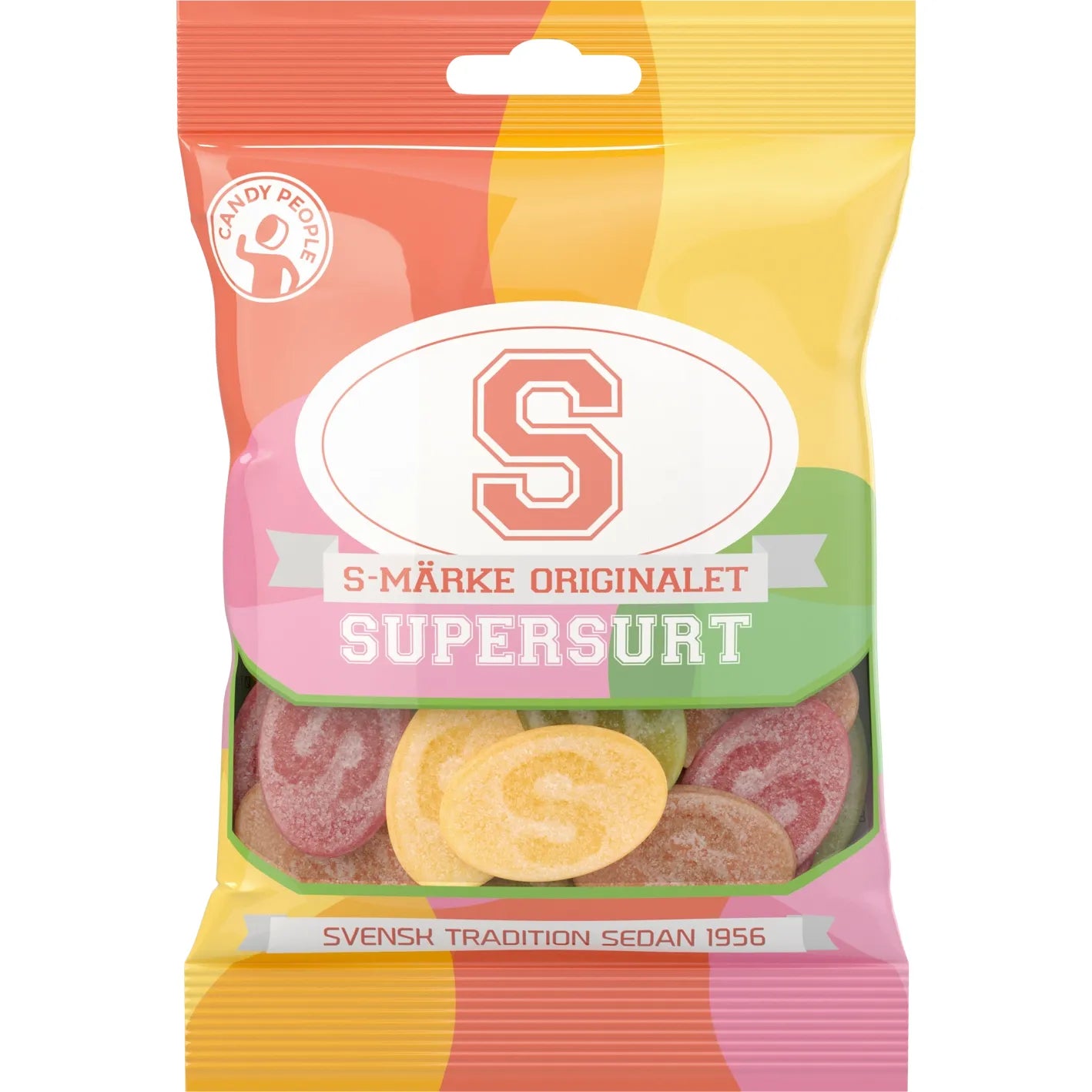 S-Märke Sours 80g 18ct (Sweden)