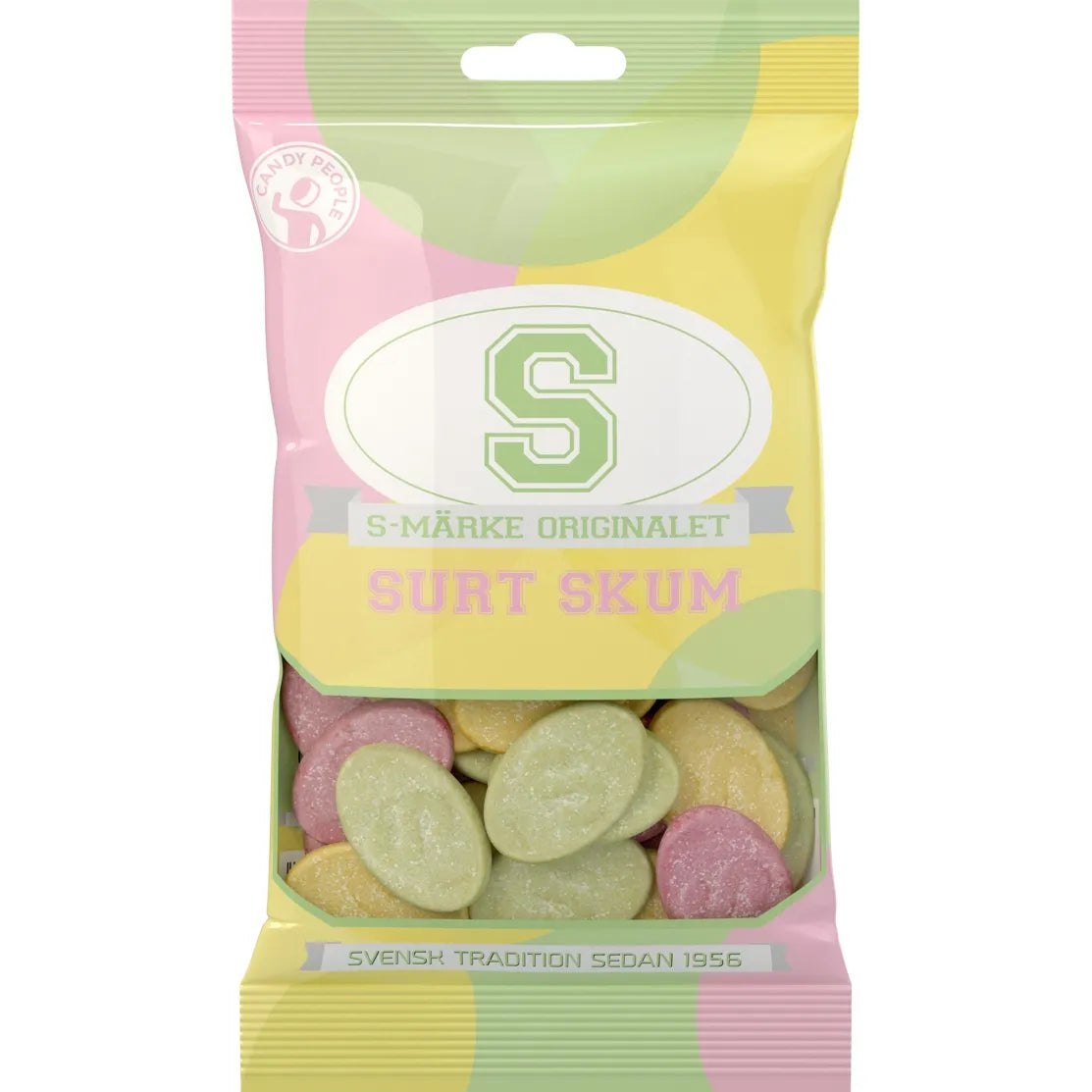 S-Märke Sour Foam 70g 14ct (Sweden)