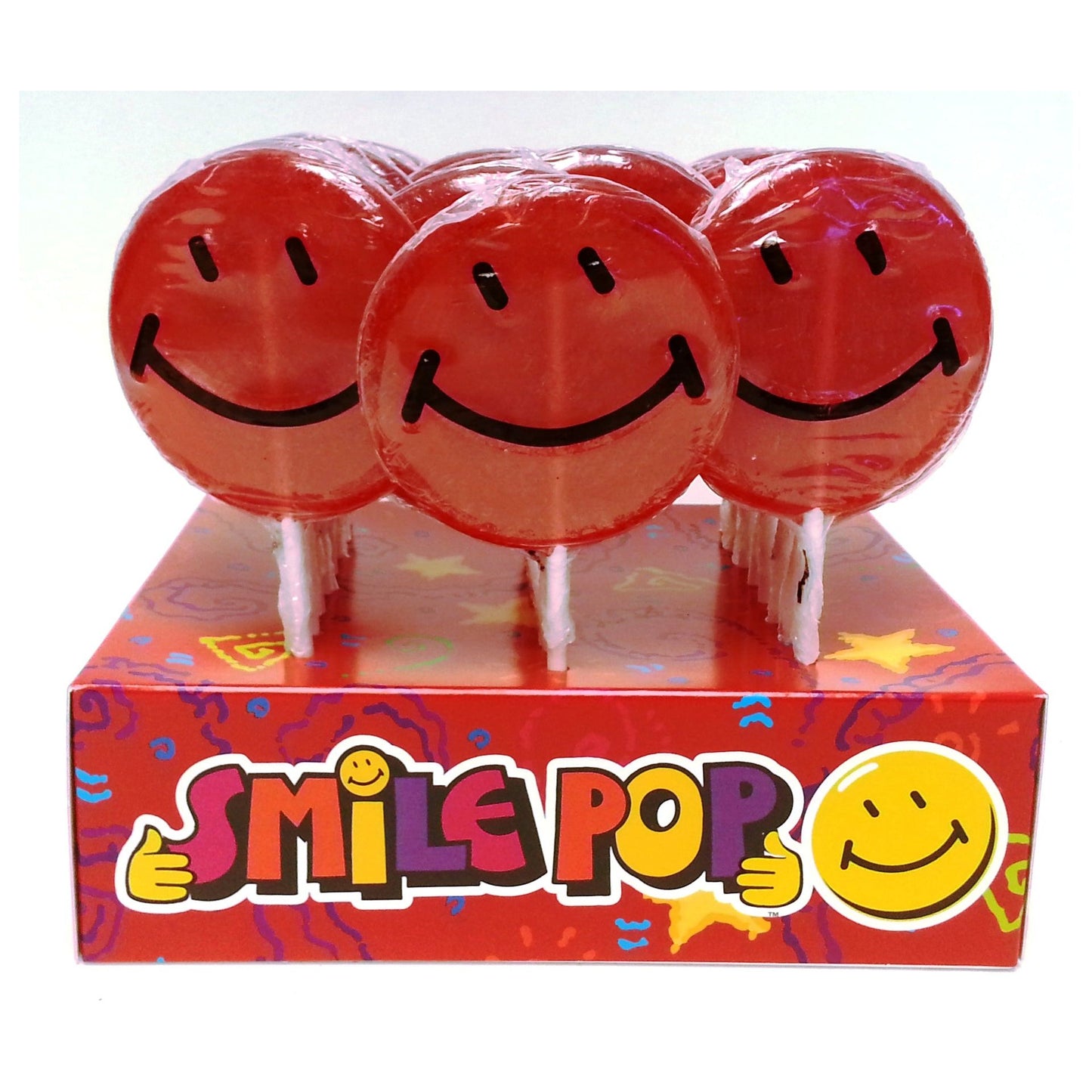 Adams & Brooks Display Smile Pop Red 1.5oz 24ct