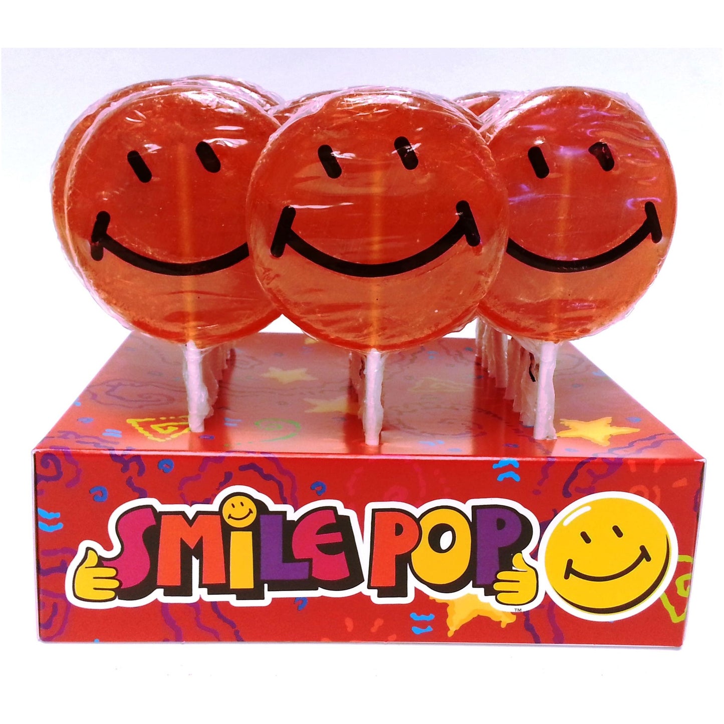 Adams & Brooks Display Smile Pop Orange 1.5oz 24ct