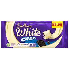 Cadbury Oreo White 120g 17ct (UK)