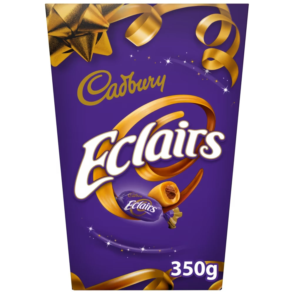Cadbury Eclairs Chocolate Carton 350g 6ct (UK)