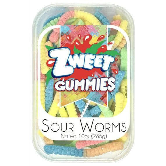 Zweet Sour Wroms Tray (Halal & Kosher Certified) 10oz - 285g 6ct