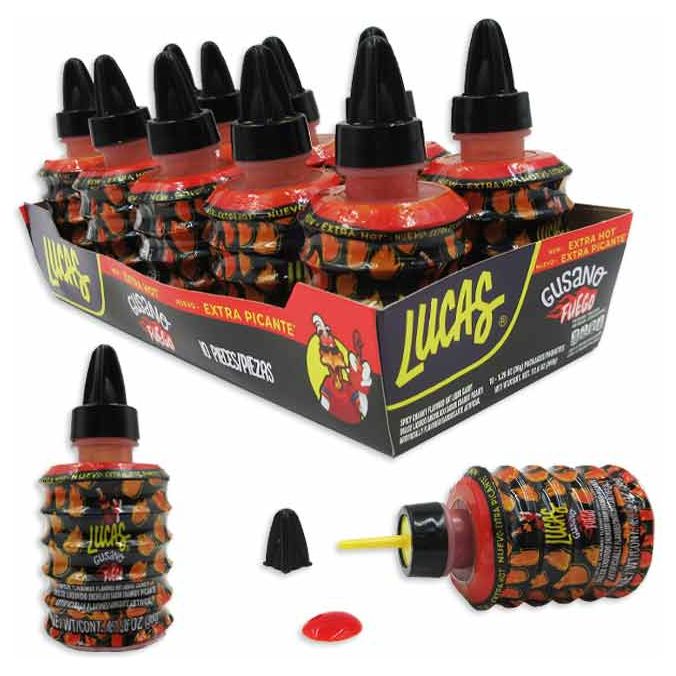 Lucas Gusano Fuego 10ct (Mexico)