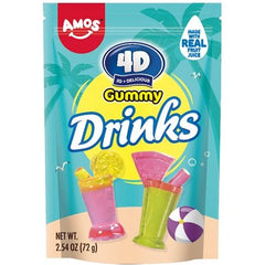 4D Gummy Drinks 3oz 12ct