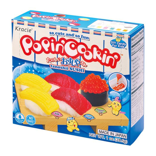 Kracia Popin Cookin Sushi Candy Kit 28.50g 5ct (Japan)