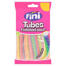 Fini Tubes Rainbow Sour Pencils 140g 12ct (UK)