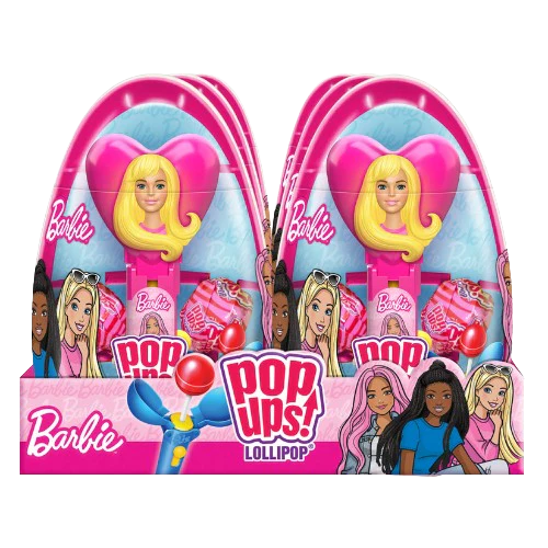 Barbie Pop Ups! Lollipop Jumbo Egg 12ct