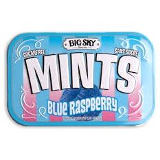 Big Sky Mints Sugar Free Blue Raspberry 6ct