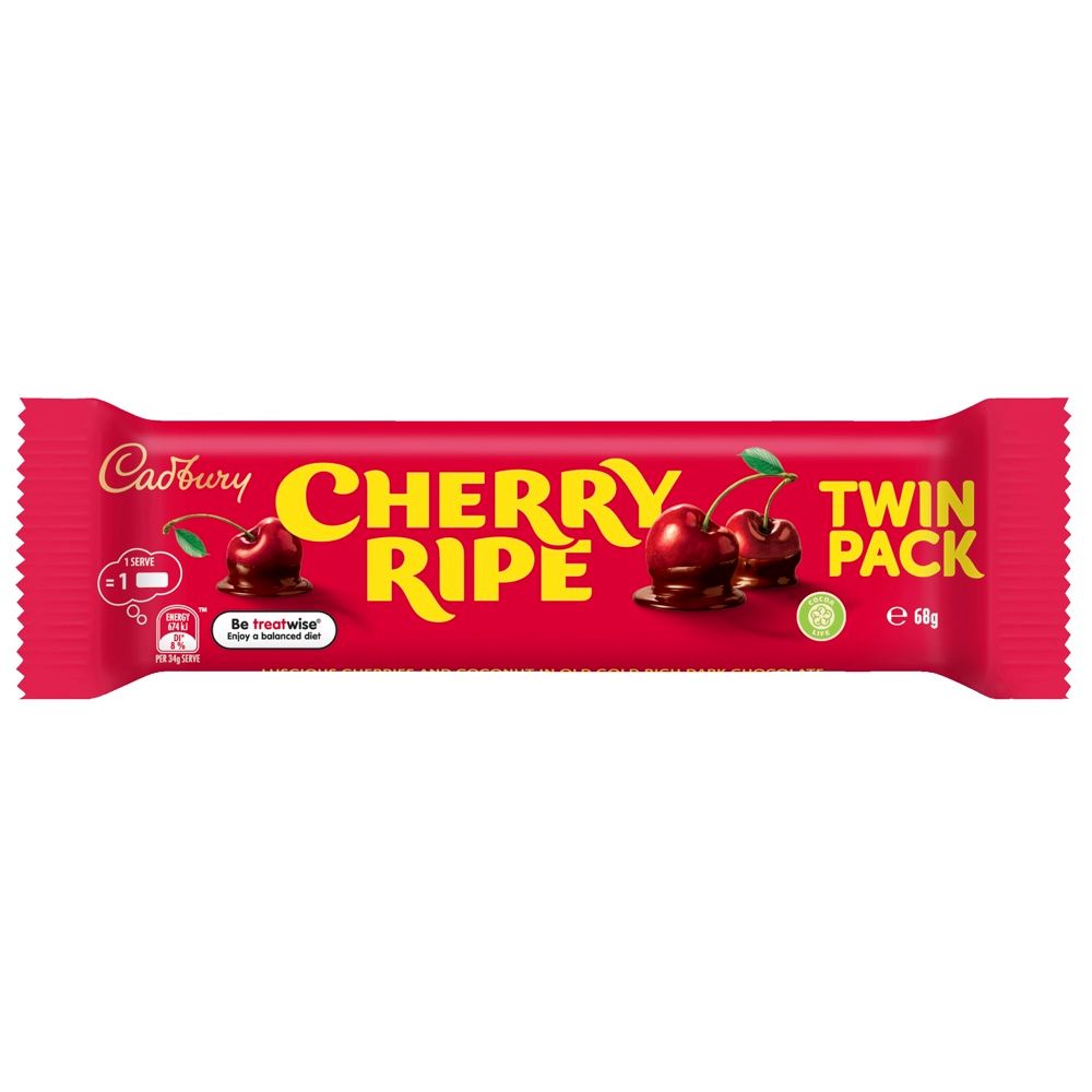 Cadbury Cherry Ripe 68g 36ct (Australia) - candynow.ca