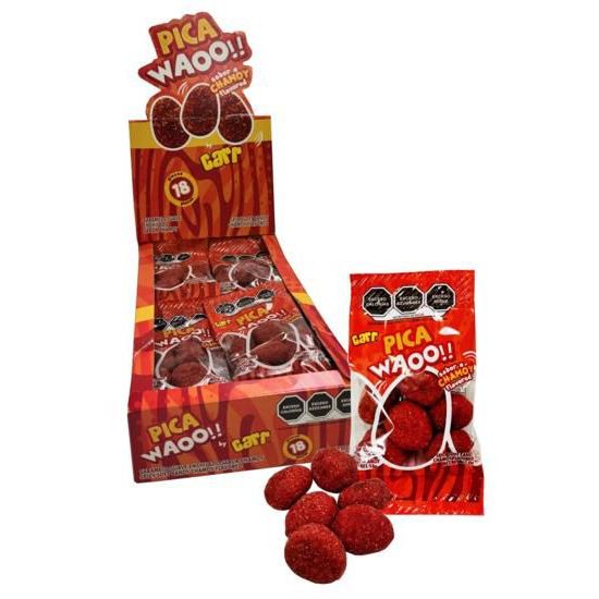 Carr Pica Waoo Chamoy 18ct (Mexico)