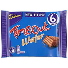 Cadbury Timeout Wafer 6-Pack 121g 13ct (UK)
