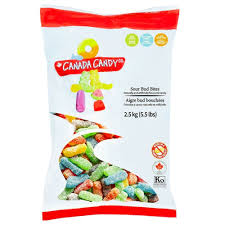 Canada Candy Co Sour Bud Bites 2.5kg 1ct