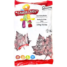 Canada Candy Co Sour Cherry Bombs (Slices) 2.5kg 1ct