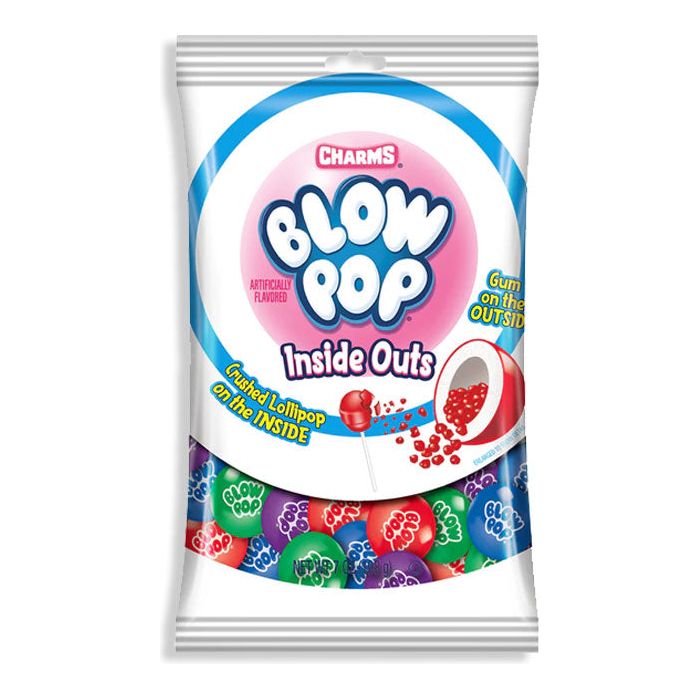 Charms Blow Pop Inside Outs 7oz 8ct