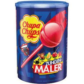 Chupa Chups Colors 100 pcs Tub 1ct (Europe)
