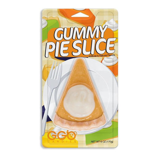Giant Gummy Pie Slice Assorted Flavors & Colors Blister Pack 6oz 8ct