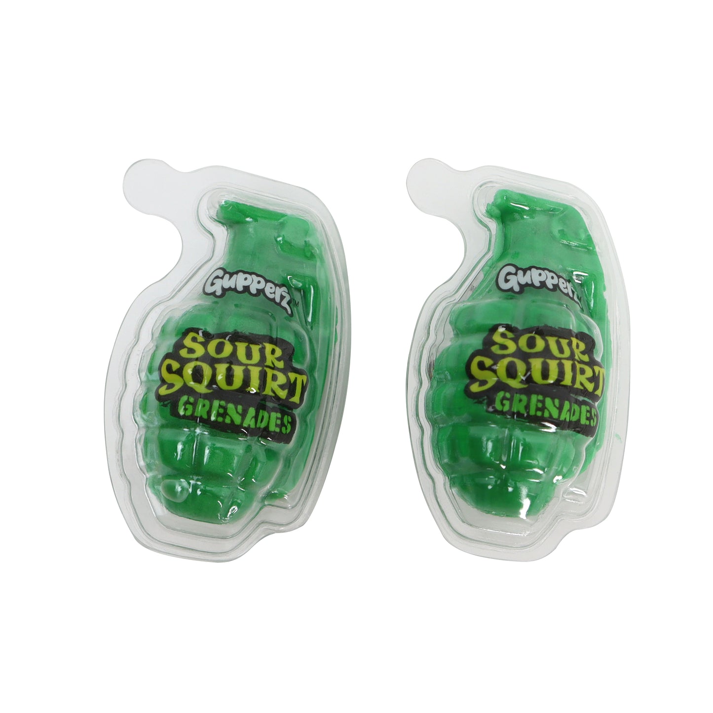 Gupperz® Gummy Liquid Filled Popperz - Sour Squirt Grenade 2.54oz 12ct
