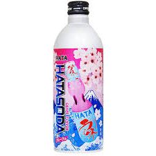 HATA KOSEN HATASODA LYCHEE 500ml 24ct (Japan) (Shipping Extra, Click for Details)