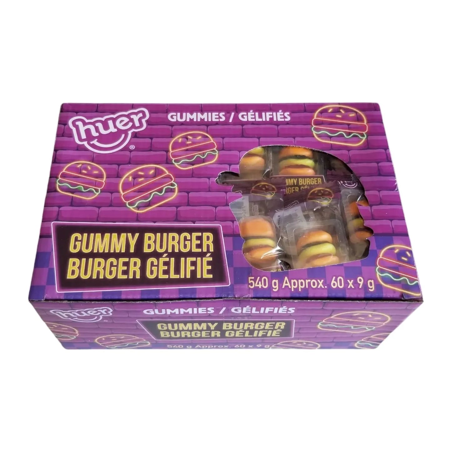 Huer Mini Burger 9g 60ct