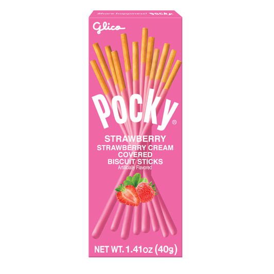 Pocky Strawberry 1.41oz 10ct