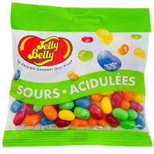 Jelly Belly Sour Peg Bag 100g 12ct (CAN)