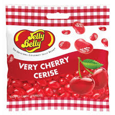 Jelly Belly Very Cherry Peg Bag 100g 12ct (CAN)