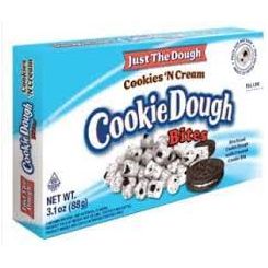 Just the Dough Cookies N' Cream Cookie Dough Bites 3.1oz 12ct