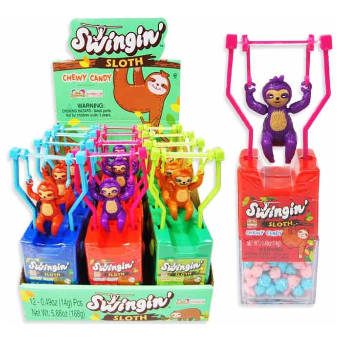 Kidsmania Swingin' Sloth .49oz 12ct