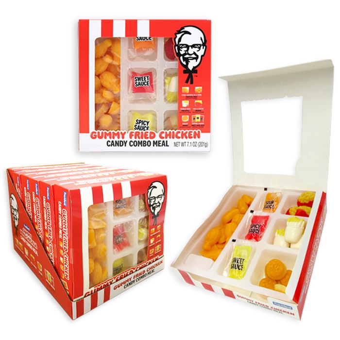 KFC Gummy Fried Chicken Combo Meal 7.1oz 6ct