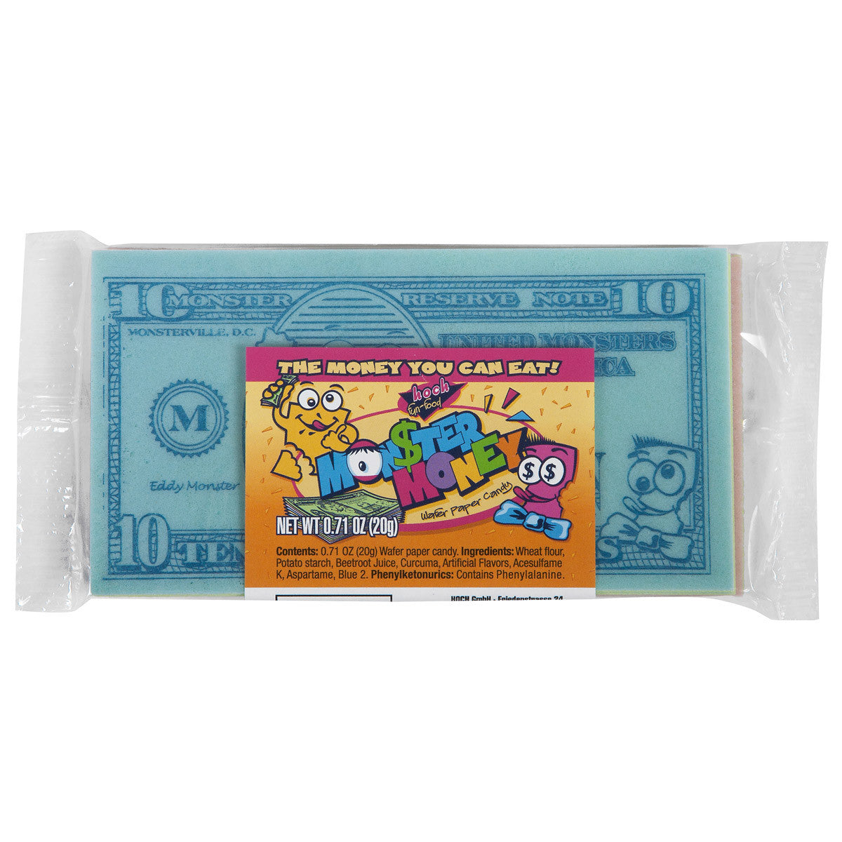 Monster Money Edible Paper 0.71oz 36ct