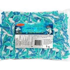 McCormicks Sour Sharks Gummies 1kg