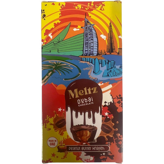 Meltz Dubai Chocolate Knafeh Peanut Butter 192g 10ct