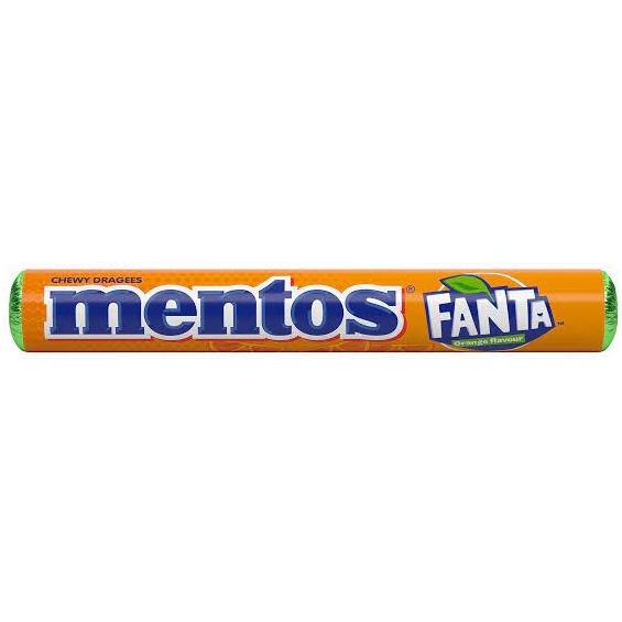 Mentos Fanta Rolls 37.5g 40ct (Europe)