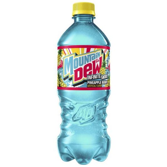 Mountain Dew Infinite Swirl Bottle 20oz 24ct (Shipping Extra, Click for Details)