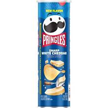 Pringles Sharp White Cheddar 5.5oz 14ct