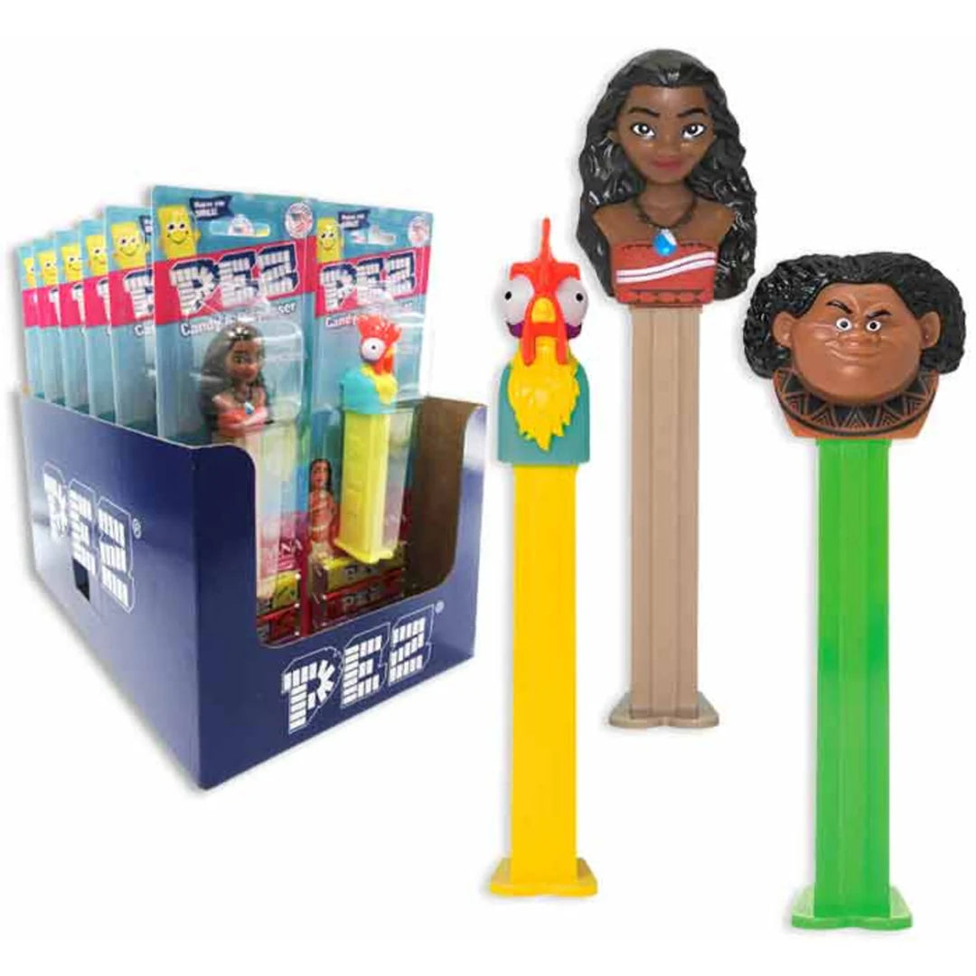 Pez Blister Moana Assorted .87oz 12ct