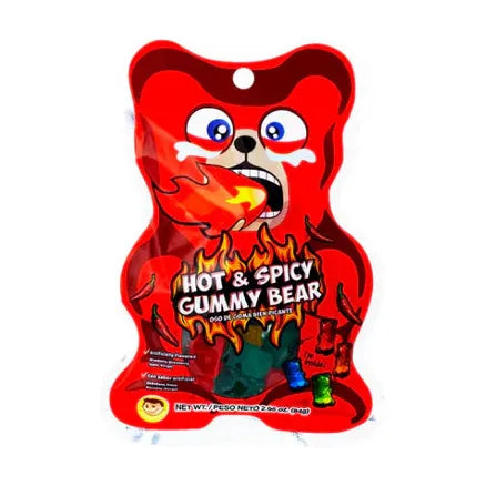 Pocas Hot & Spicy Gummy Bear Bag 84g 48ct