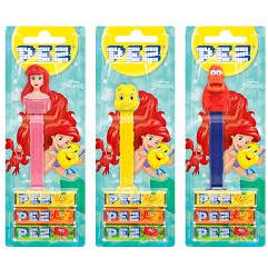 Pez Blister Little Mermaid Assorted .87oz 12ct