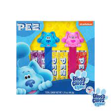 Pez Twin Pack Blue Clues 1.74z 12ct