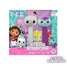 Pez Twin Pack Gabby's Dollhouse 1.74z 12ct