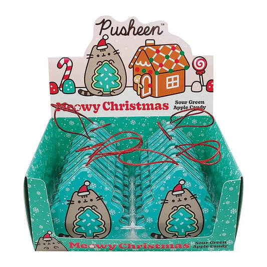 Boston America Pusheen Meowy Christmas Tin 1.2oz 12ct