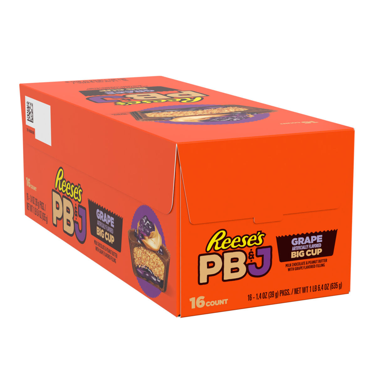 REESE'S PB&J Grape Big Cup Standard Bar 1.4 oz. 16ct