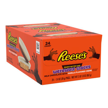 Reese's Werewolf Tracks Peanut Butter Vanilla Flavored Creme 1.4oz 24ct