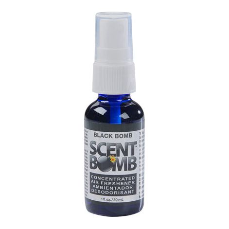 Scent Bomb Spray Assorted Display - Assortment 1 (Black, Black Cherry, Cotton, Hawaiian, Mango) 1oz 20ct