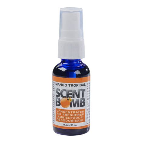 Scent Bomb Spray Assorted Display - Assortment 1 (Black, Black Cherry, Cotton, Hawaiian, Mango) 1oz 20ct