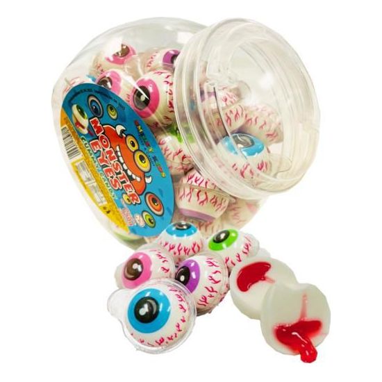 Smiley Kids Juice Filled Gummy Candy Eye 50ct