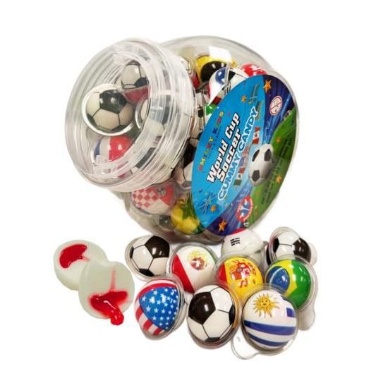 Smiley Kids Gummy Candy World Cup 50ct - candynow.ca
