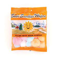 Satellite Wafers Sour Bag 1.23oz 12ct